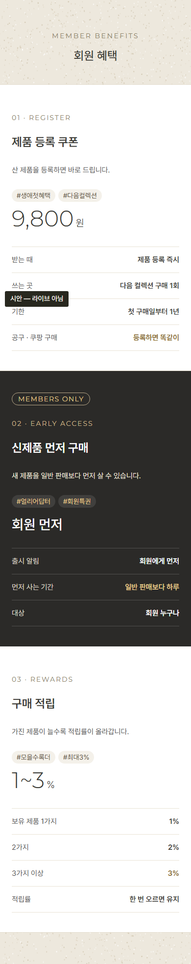 지금 시안 카드